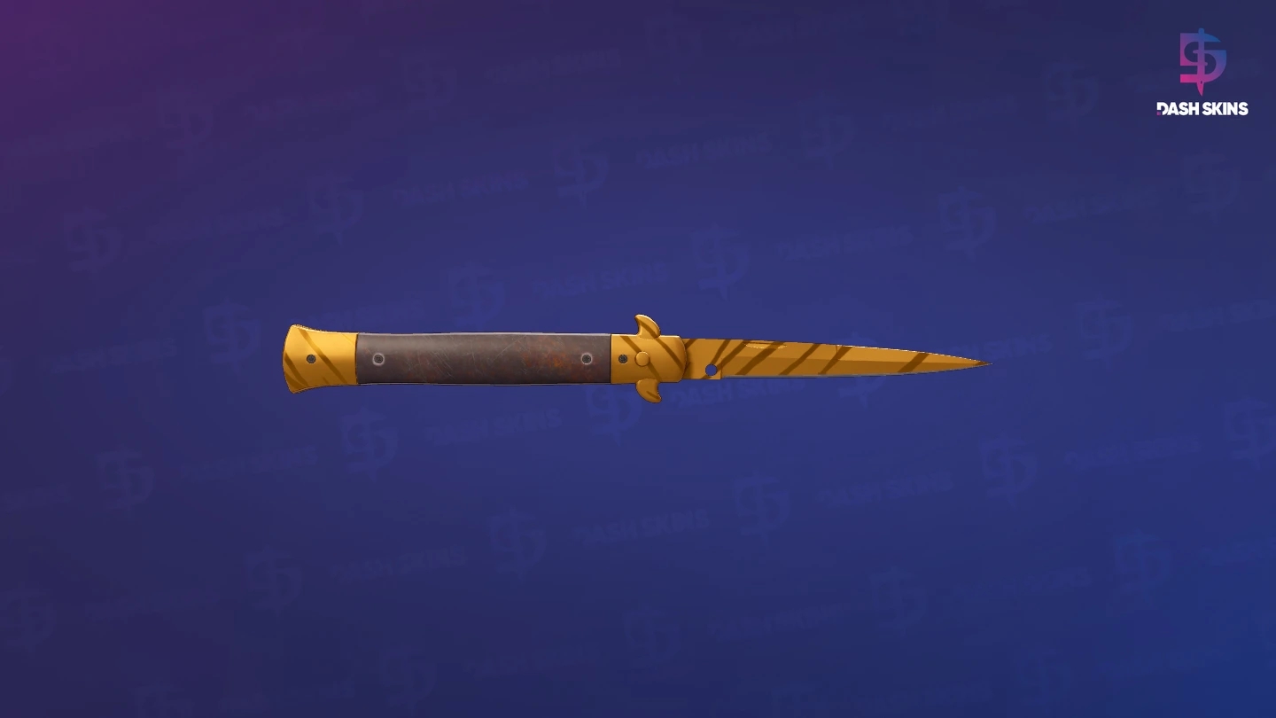 ★ Stiletto Knife | Tiger Tooth (Factory New) Screenshot Playside