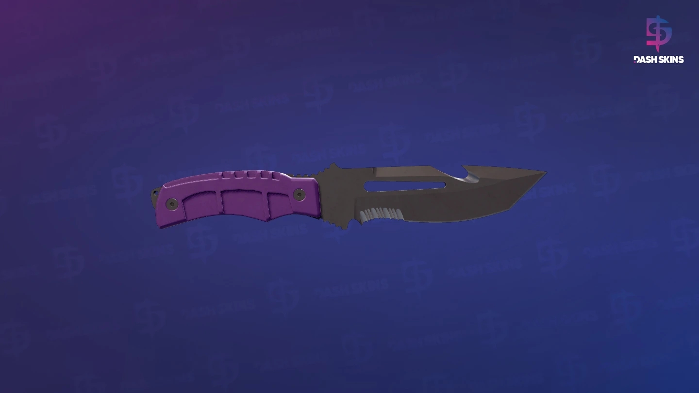 ★ Survival Knife | Ultraviolet (Field-Tested) Screenshot Playside
