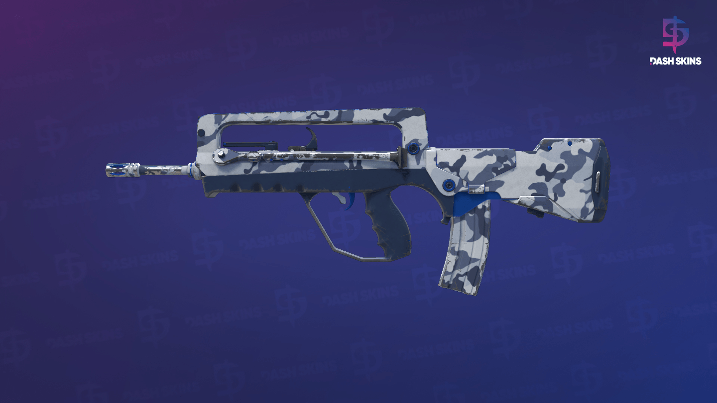 FAMAS | Yeti Camo (Field-Tested) Screenshot Playside