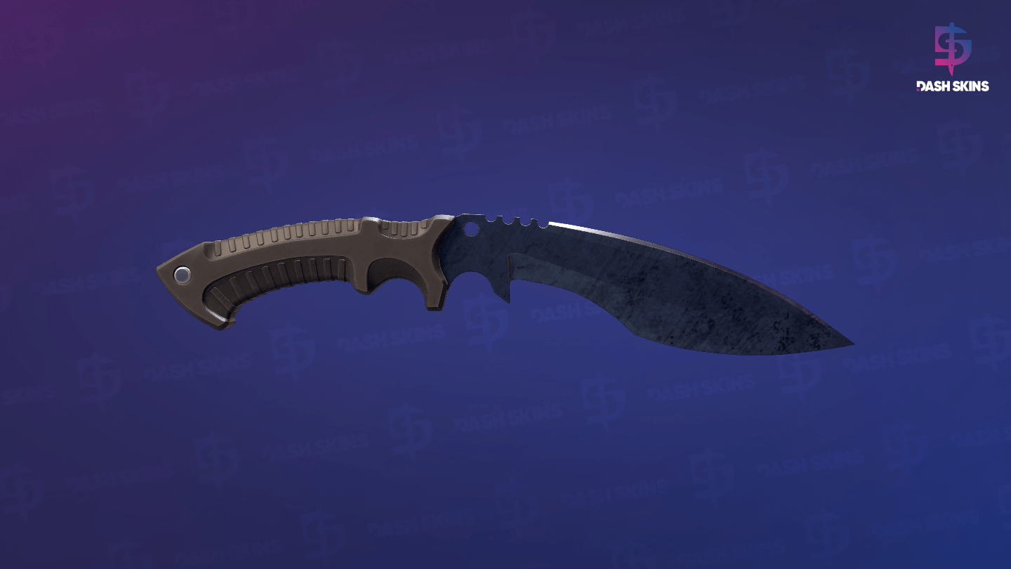 ★ Kukri Knife | Blue Steel (Field-Tested) Screenshot Playside