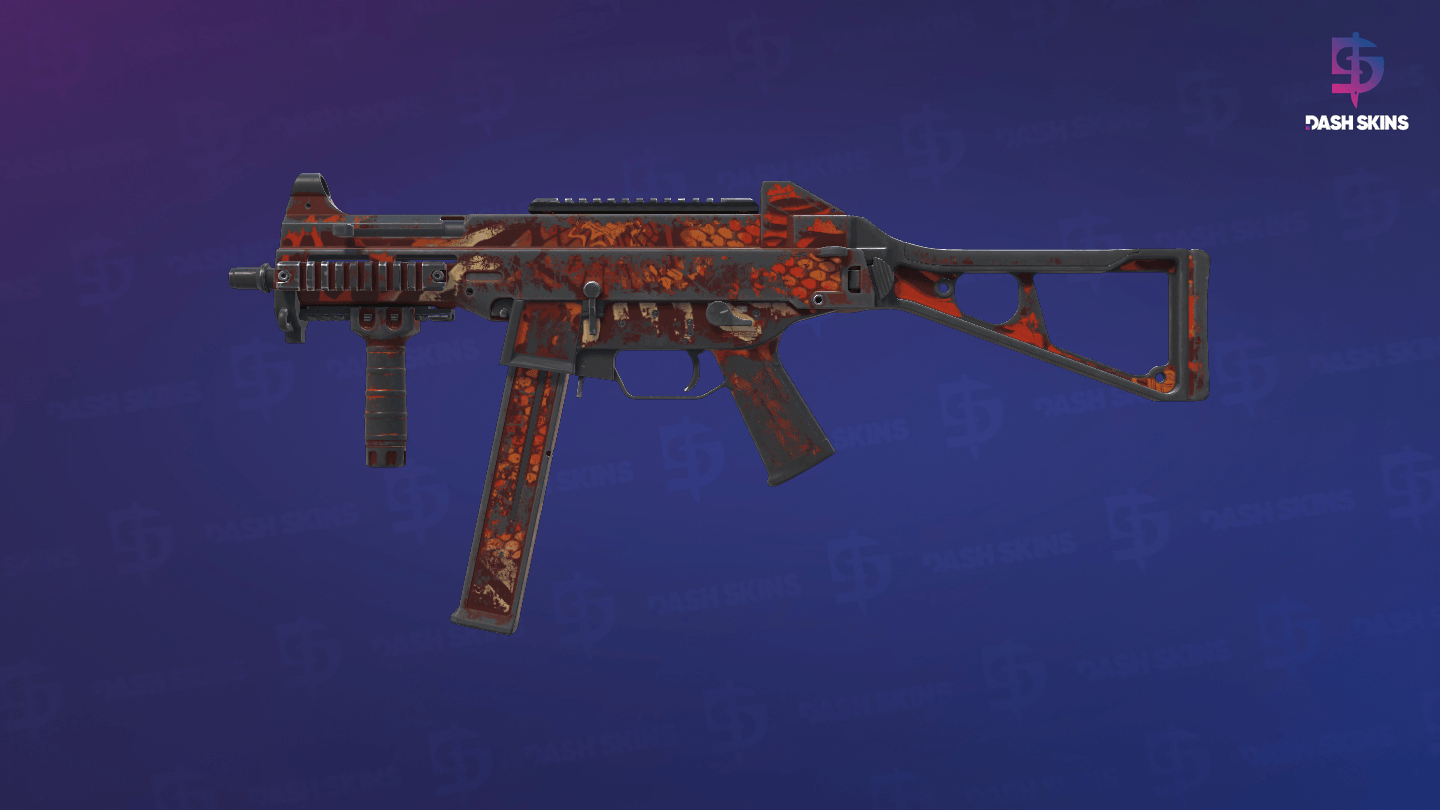 UMP-45 | Warm Blooded (Battle-Scarred) Screenshot Playside