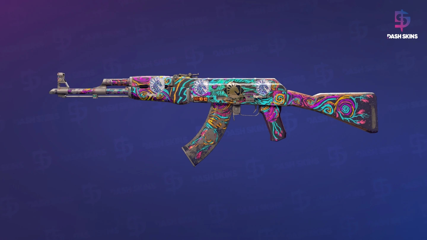 StatTrak™ AK-47 | Nightwish (Battle-Scarred) Screenshot Playside
