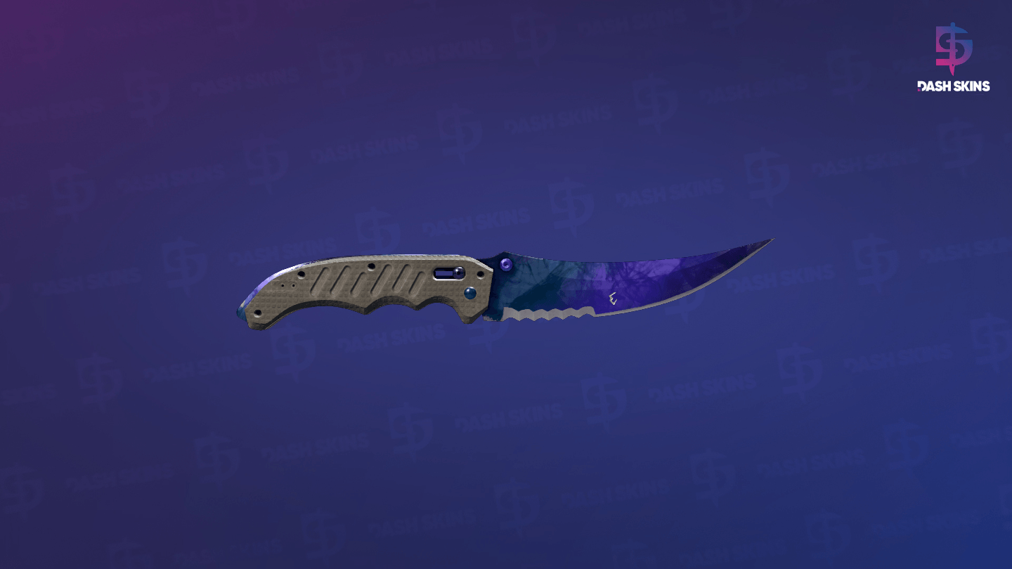 ★ StatTrak™ Flip Knife | Doppler (Factory New) - Phase 3 Screenshot Playside