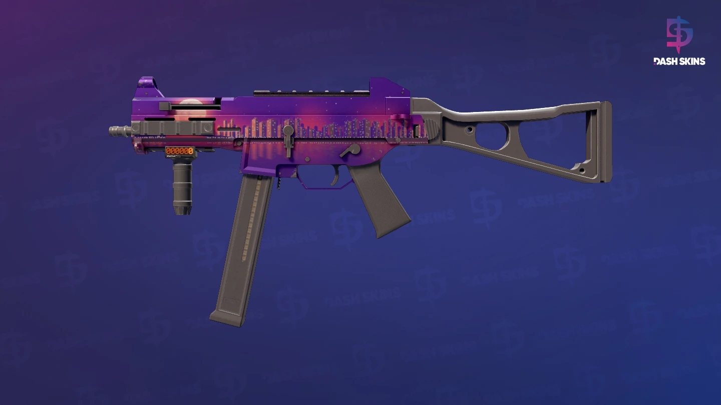StatTrak™ UMP-45 | Moonrise (Factory New) Screenshot Playside
