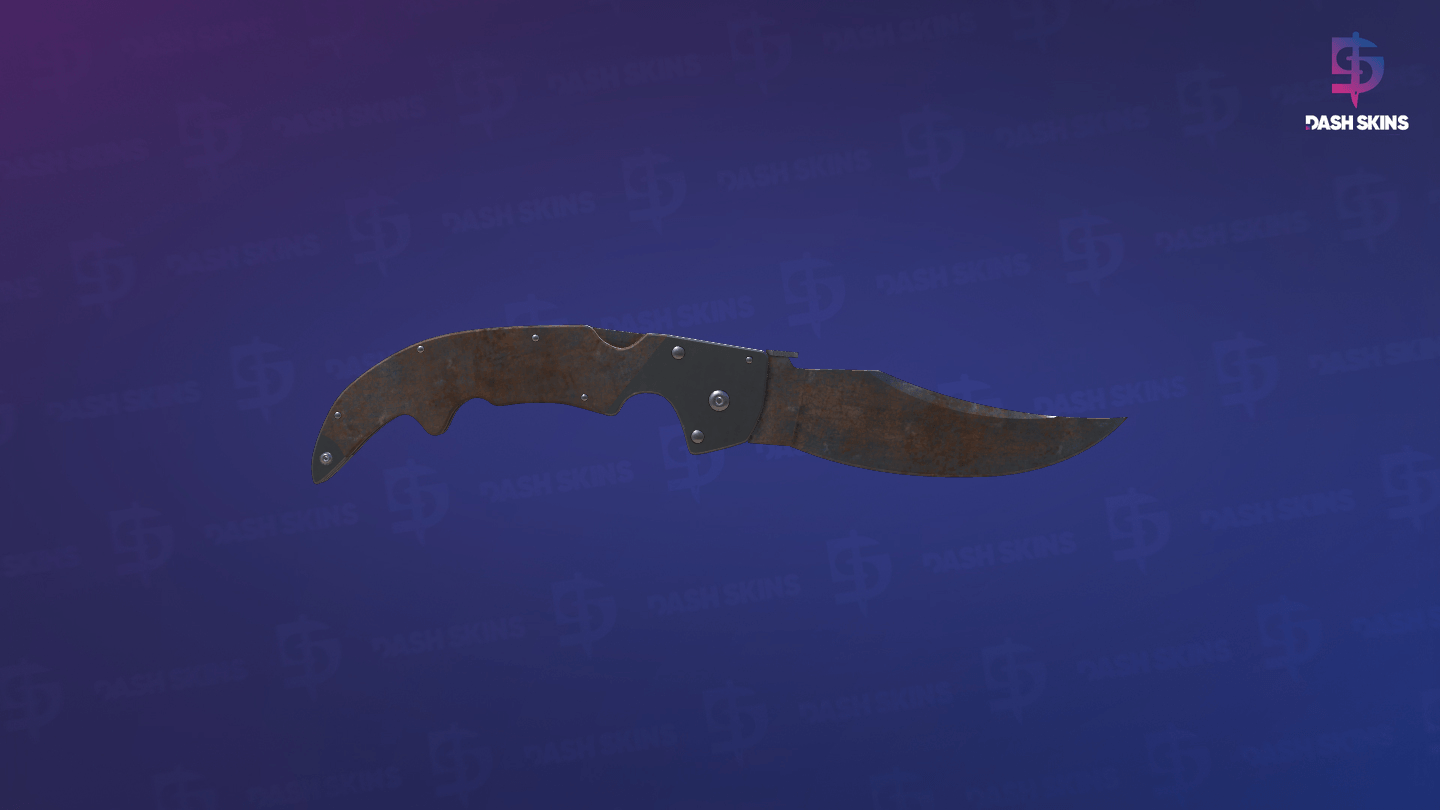★ Falchion Knife | Rust Coat (Battle-Scarred) Screenshot Playside