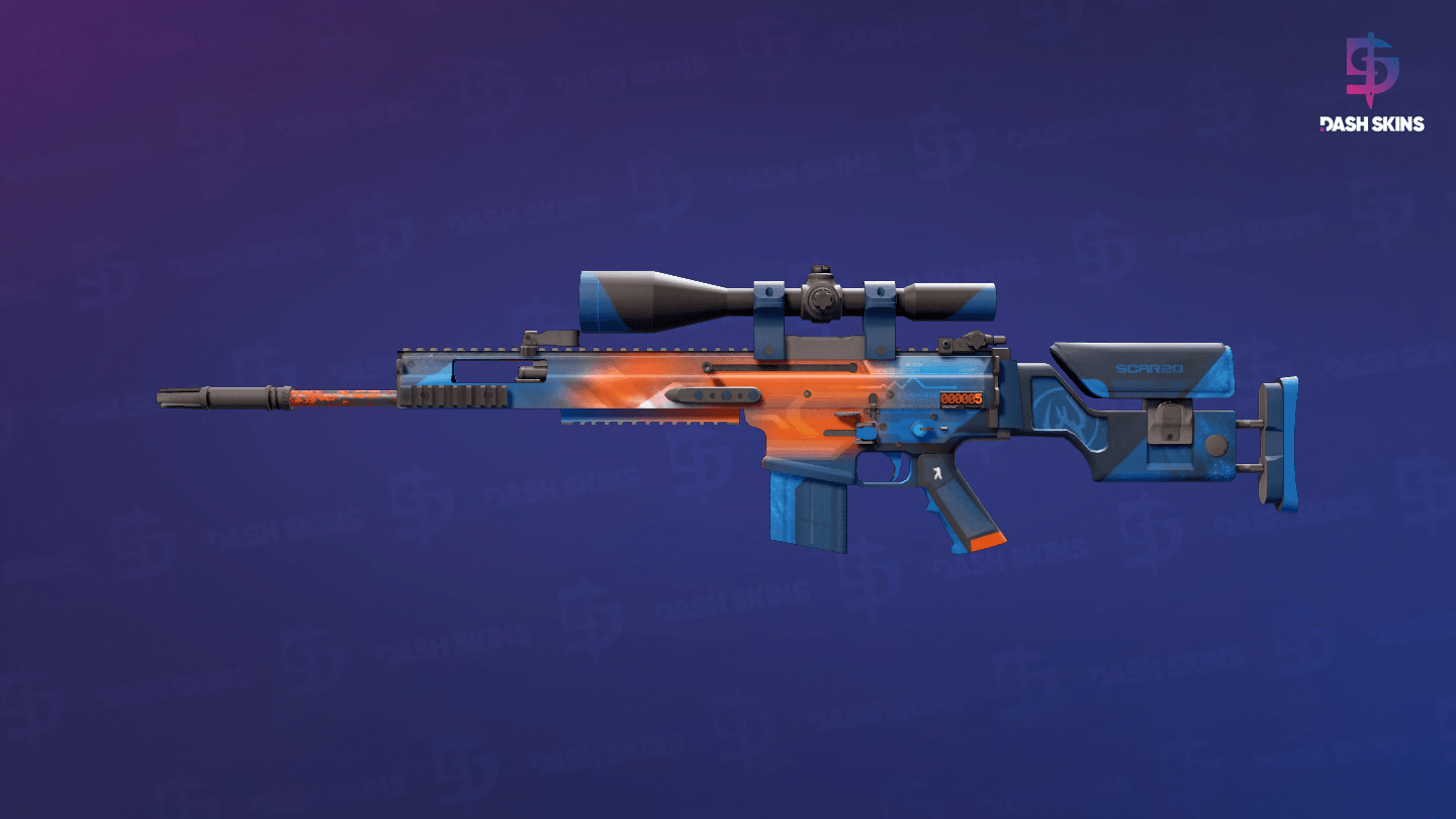 StatTrak™ SCAR-20 | Cardiac (Field-Tested) Screenshot Playside