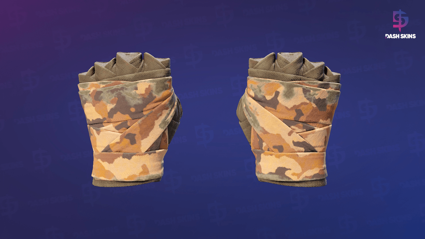 ★ Hand Wraps | Badlands (Well-Worn) Screenshot Playside