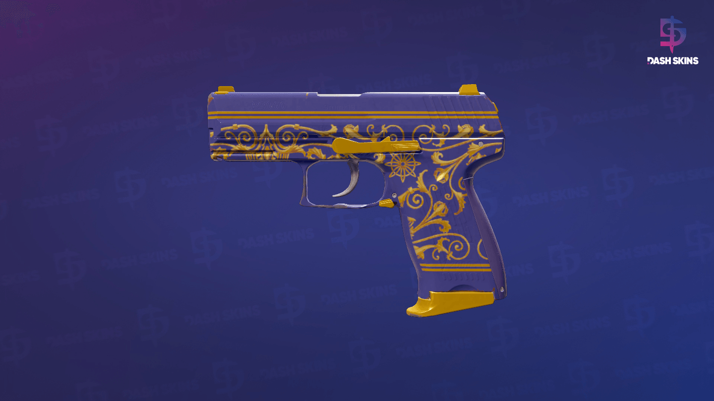 P2000 | Royal Baroque (Minimal Wear) Screenshot Playside