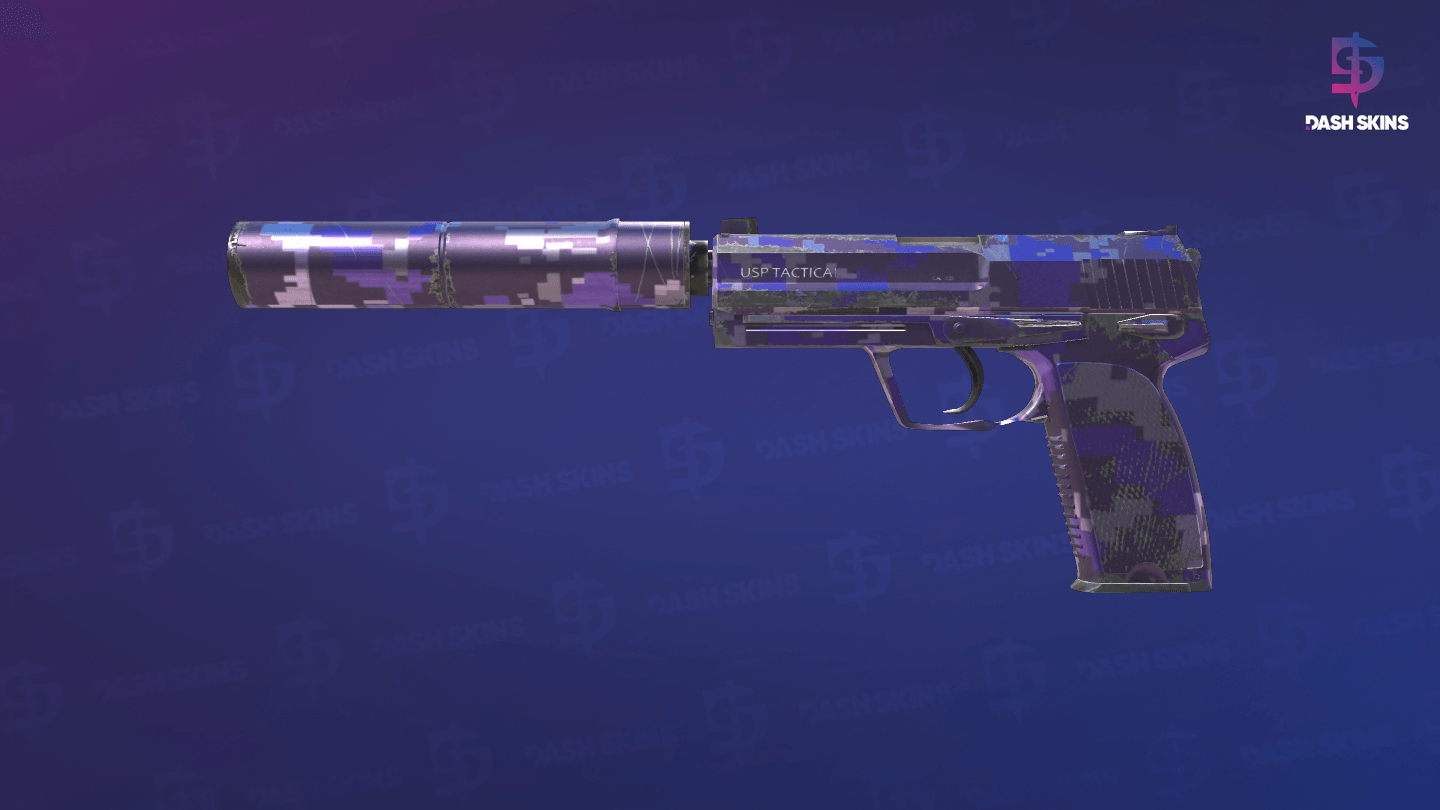USP-S | Purple DDPAT (Field-Tested) Screenshot Playside