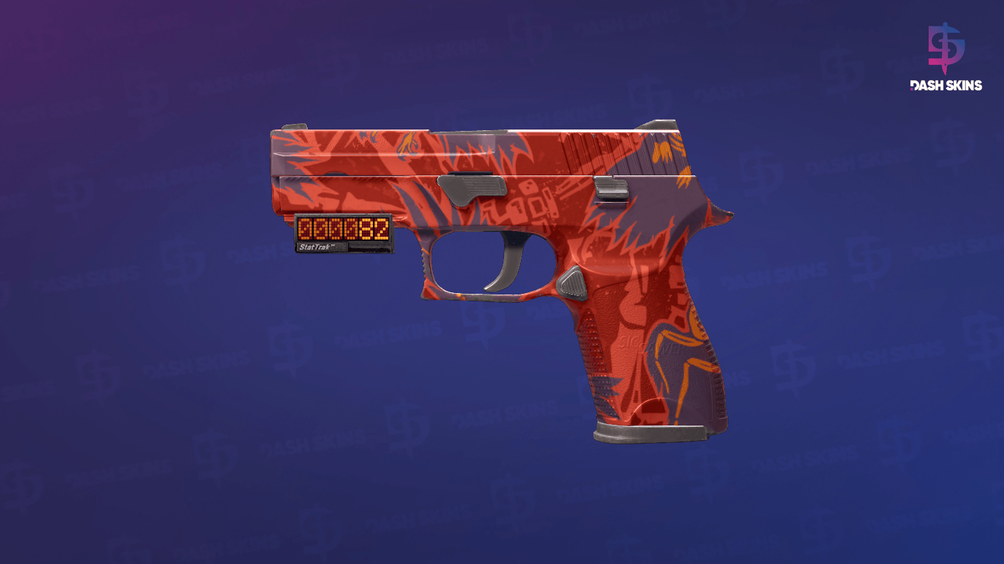 StatTrak™ P250 | Nevermore (Minimal Wear) Screenshot Playside