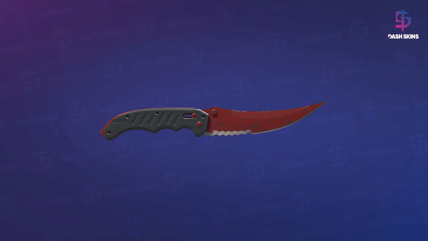 ★ Flip Knife | Crimson Web (Field-Tested) Screenshot Playside