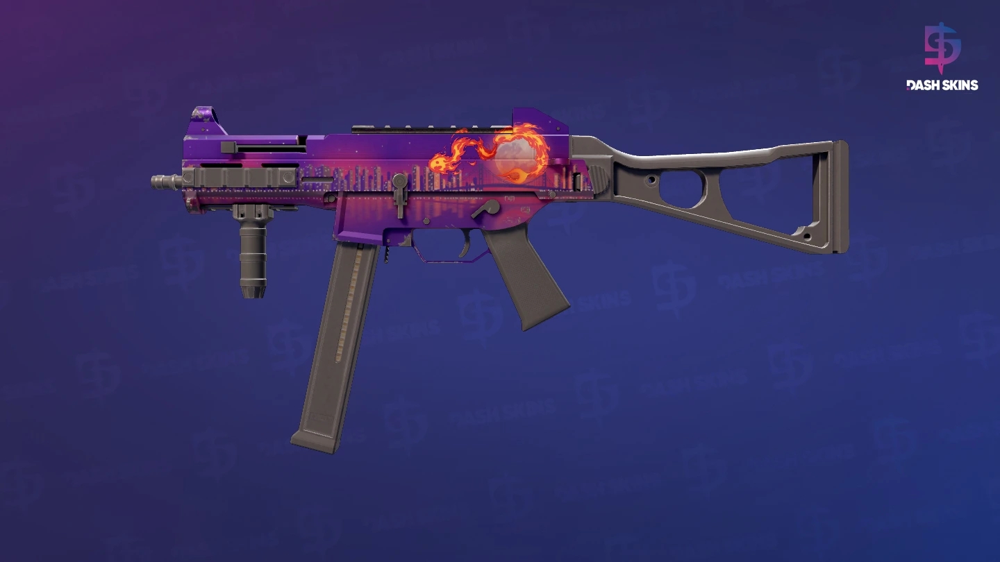 UMP-45 | Moonrise (Minimal Wear) Screenshot Playside