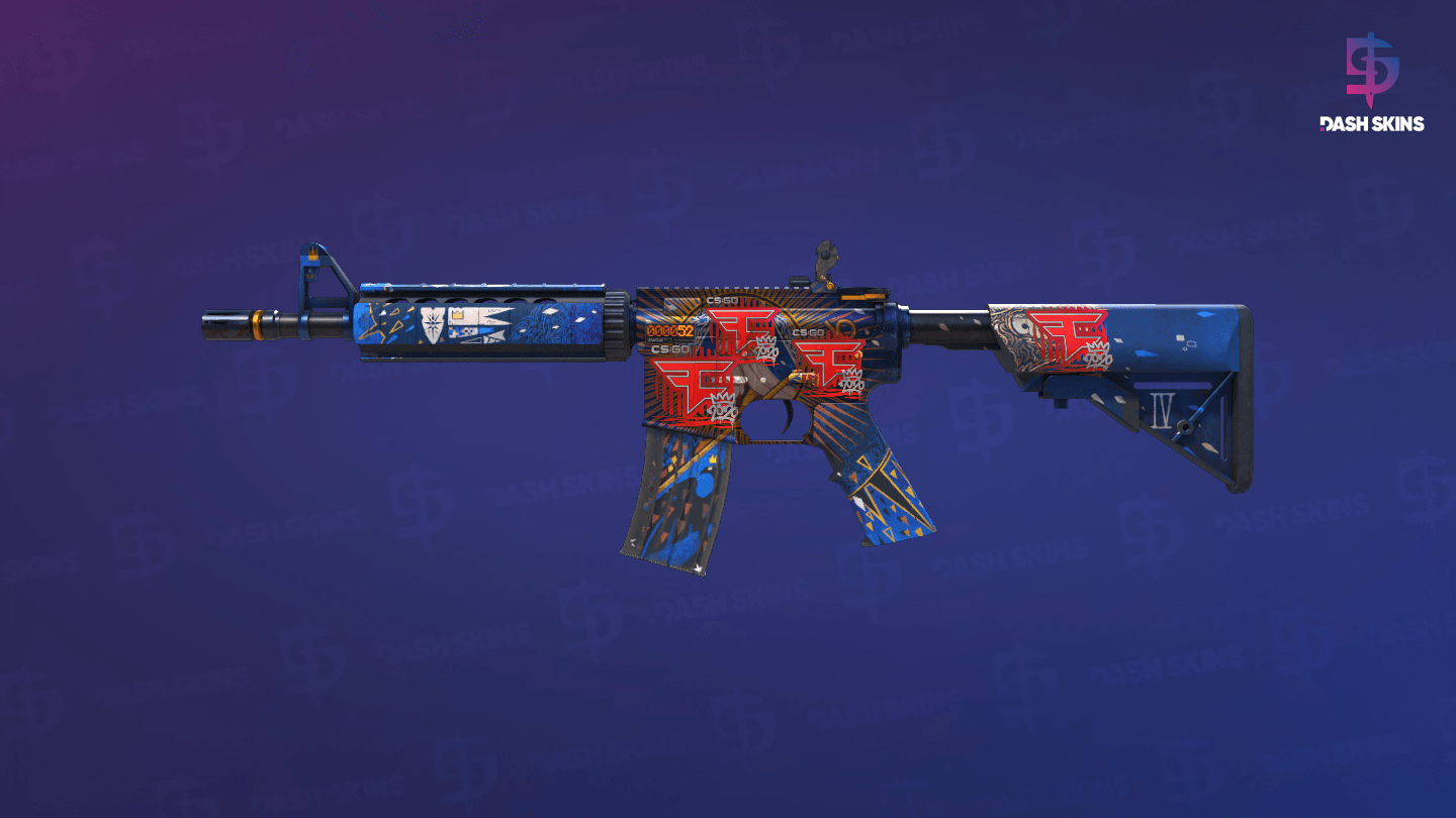 StatTrak™ M4A4 | The Emperor (Field-Tested) Screenshot Playside