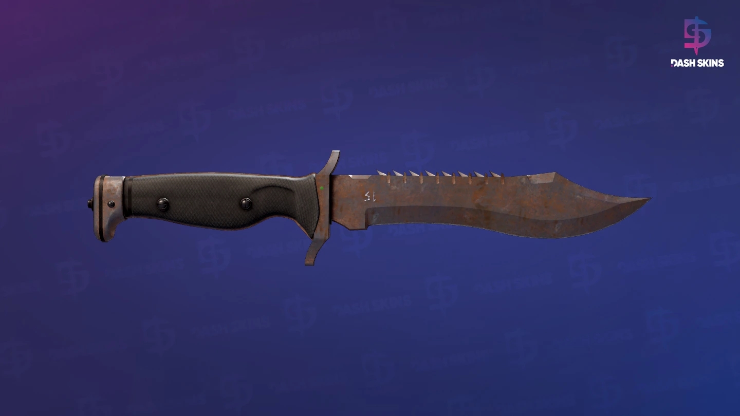 ★ StatTrak™ Bowie Knife | Rust Coat (Battle-Scarred) Screenshot Playside