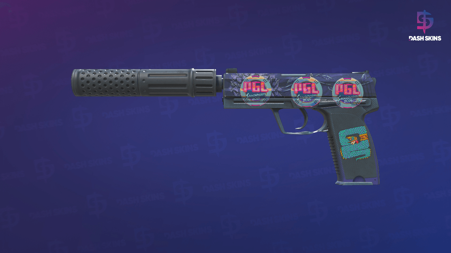 USP-S | Black Lotus (Field-Tested) Screenshot Playside
