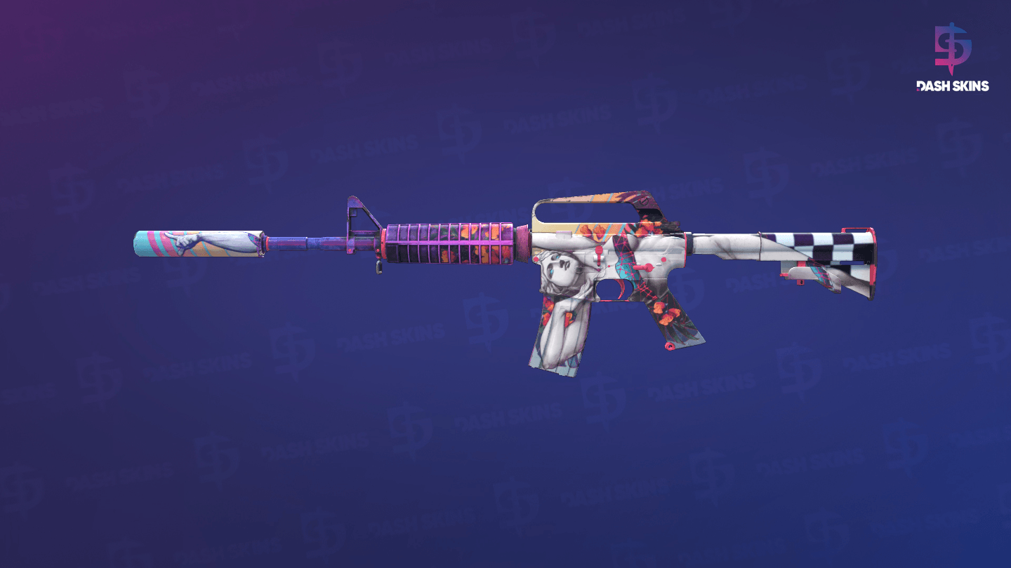 M4A1-S | Vaporwave (Minimal Wear) Screenshot Playside
