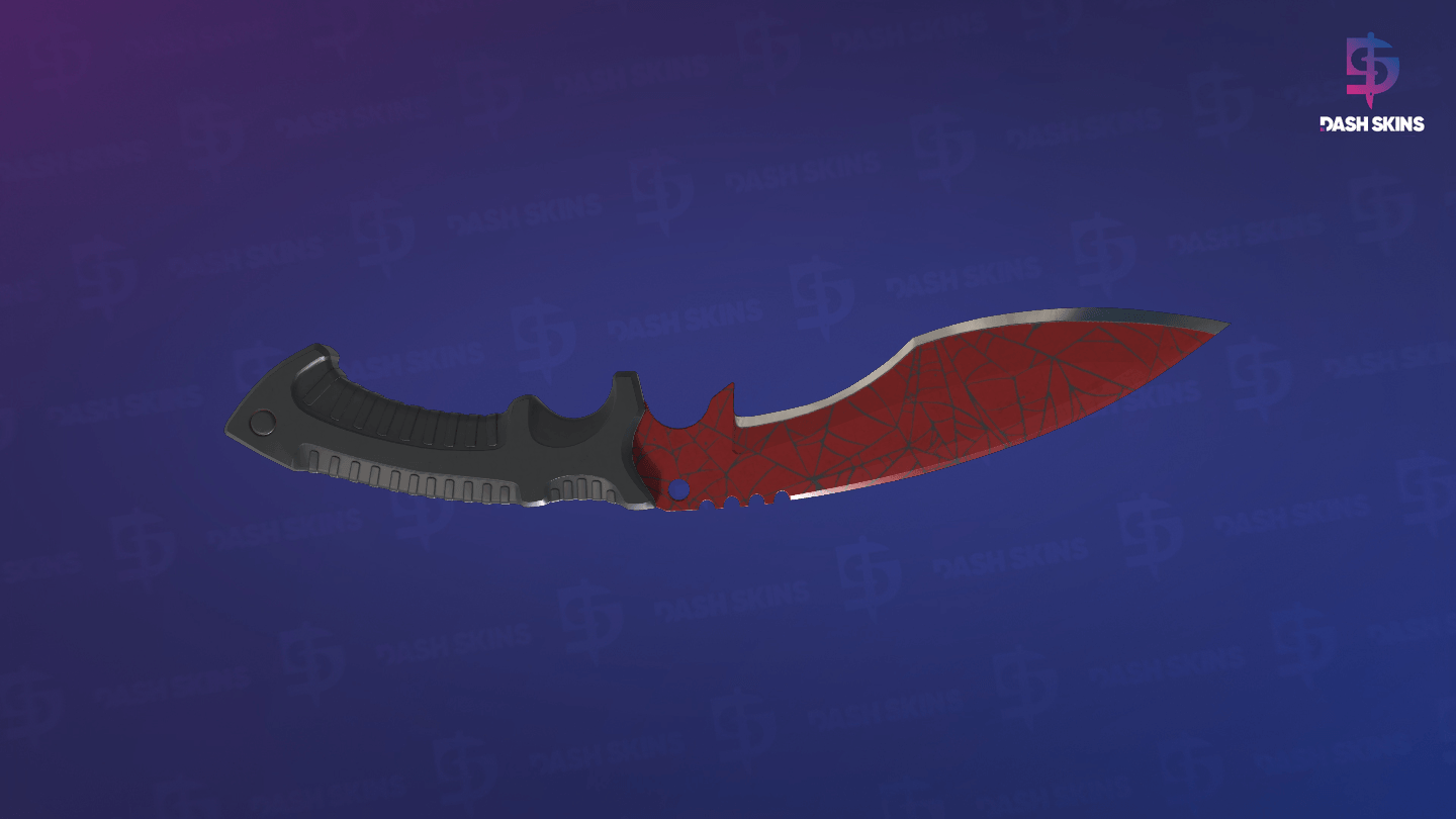 ★ Kukri Knife | Crimson Web (Field-Tested) Screenshot Playside