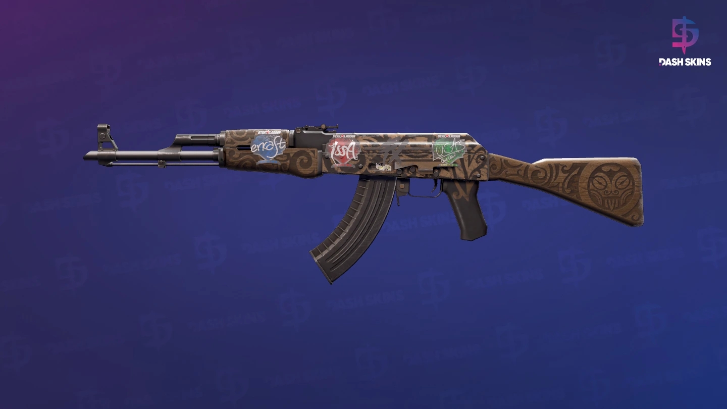 AK-47 | Uncharted (Field-Tested) Screenshot Playside