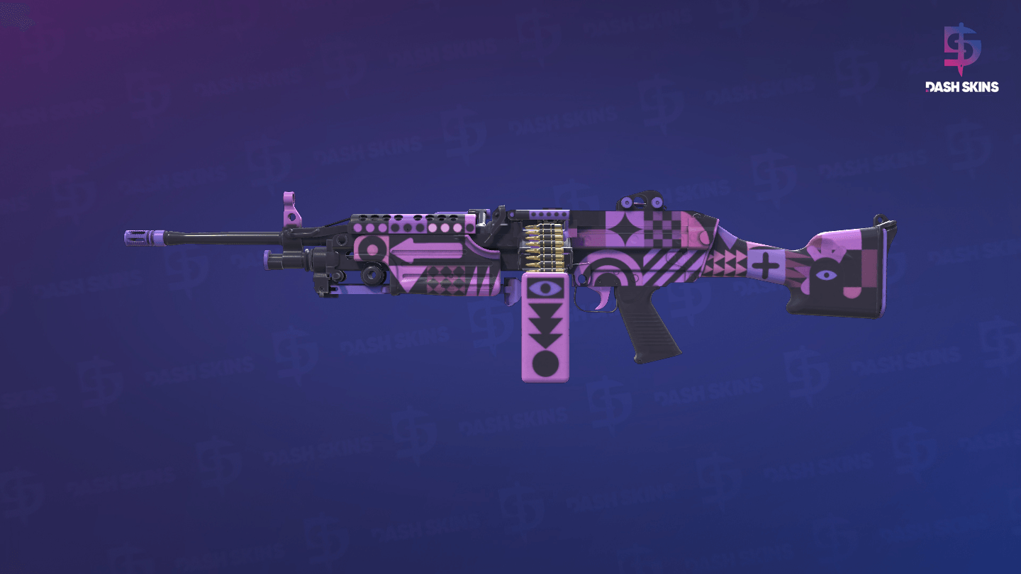 M249 | Bock Blocks (Minimal Wear) Screenshot Playside