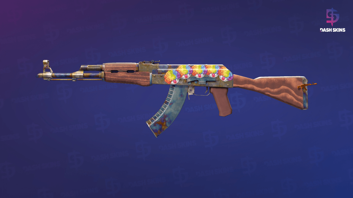 AK-47 | Case Hardened (Battle-Scarred) Screenshot Playside