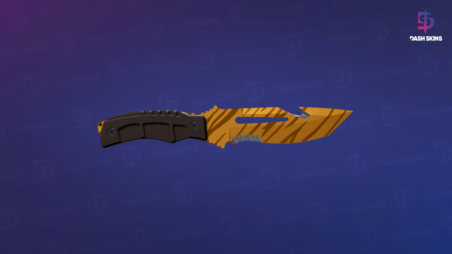 ★ Survival Knife | Tiger Tooth (Factory New) Screenshot Playside