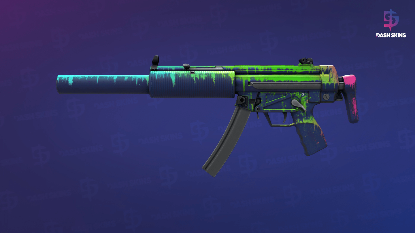 MP5-SD | Phosphor (Factory New) Screenshot Playside