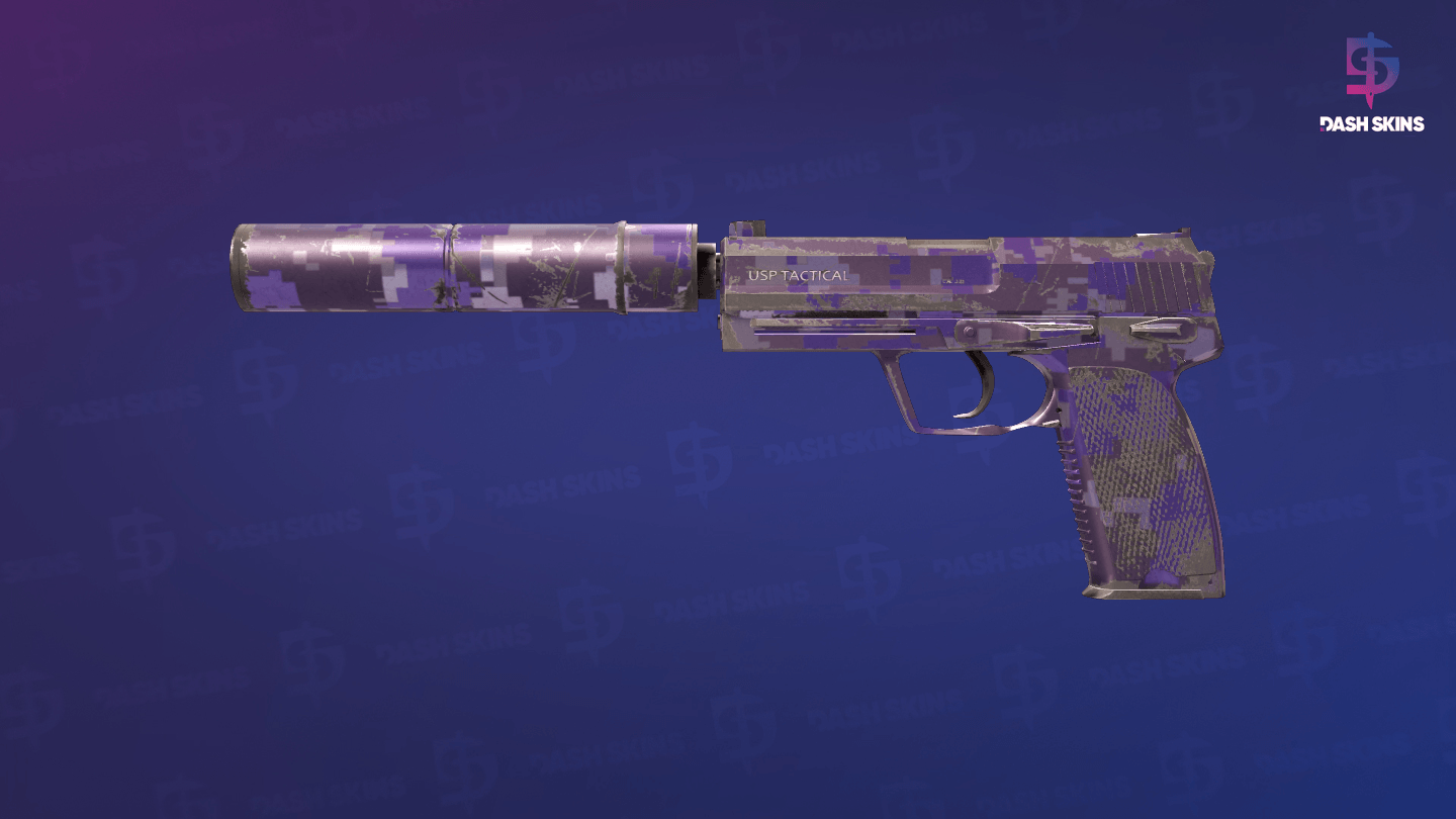 USP-S | Purple DDPAT (Field-Tested) Screenshot Playside