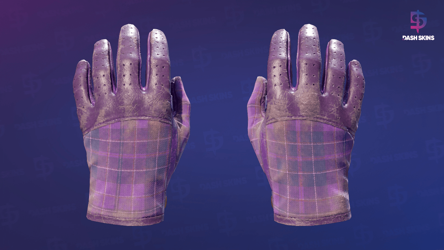 ★ Driver Gloves | Imperial Plaid (Battle-Scarred) Screenshot Playside