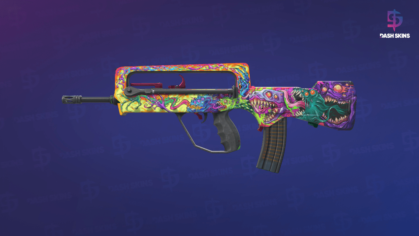 FAMAS | Bad Trip (Field-Tested) Screenshot Playside