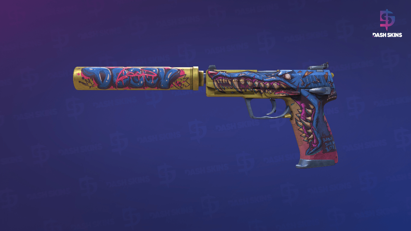 USP-S | Jawbreaker (Battle-Scarred) Screenshot Playside