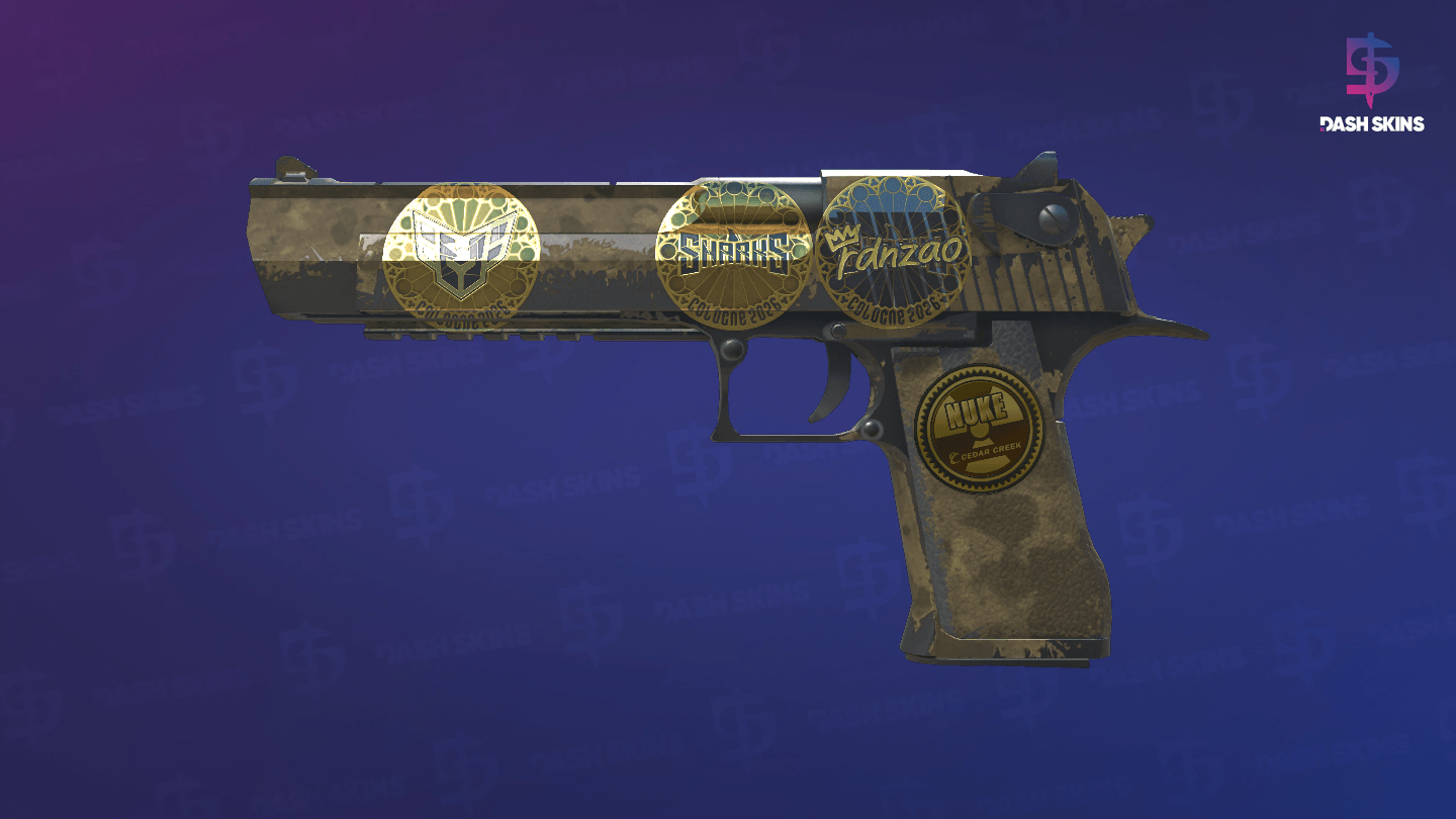Souvenir Desert Eagle | Mudder (Well-Worn) Screenshot Playside