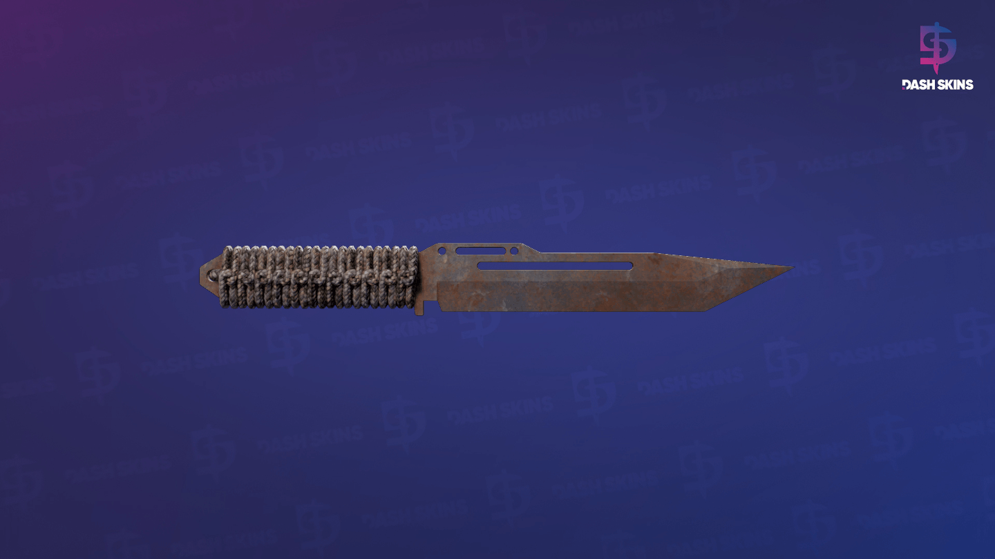 ★ Paracord Knife | Rust Coat (Battle-Scarred) Screenshot Playside