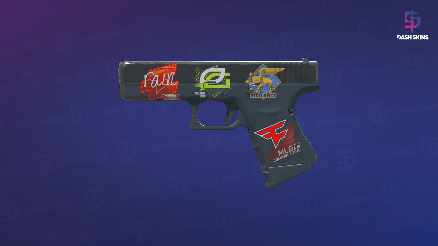 Glock-18 | Night (Well-Worn) Screenshot Playside