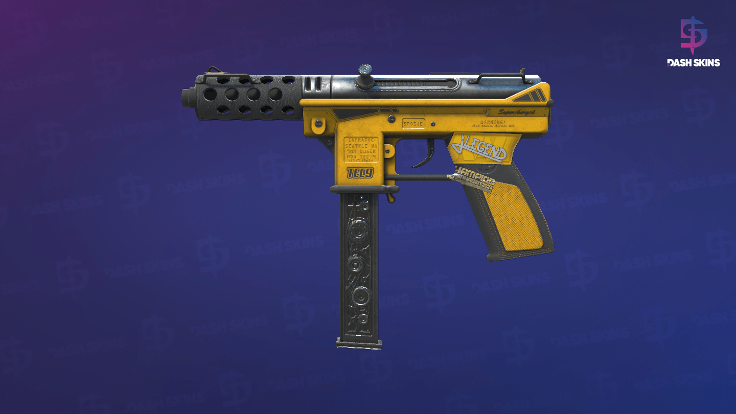 Tec-9 | Fuel Injector (Battle-Scarred) Screenshot Playside