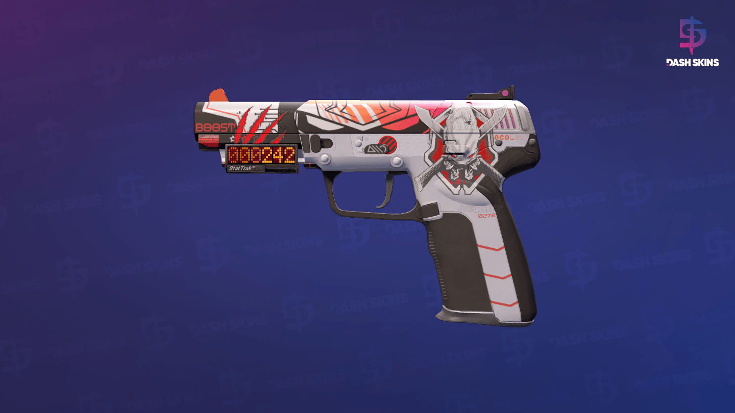 StatTrak™ Five-SeveN | Boost Protocol (Factory New) Screenshot Playside
