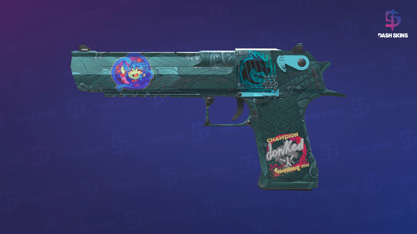 Desert Eagle | Midnight Storm (Minimal Wear) Screenshot Playside