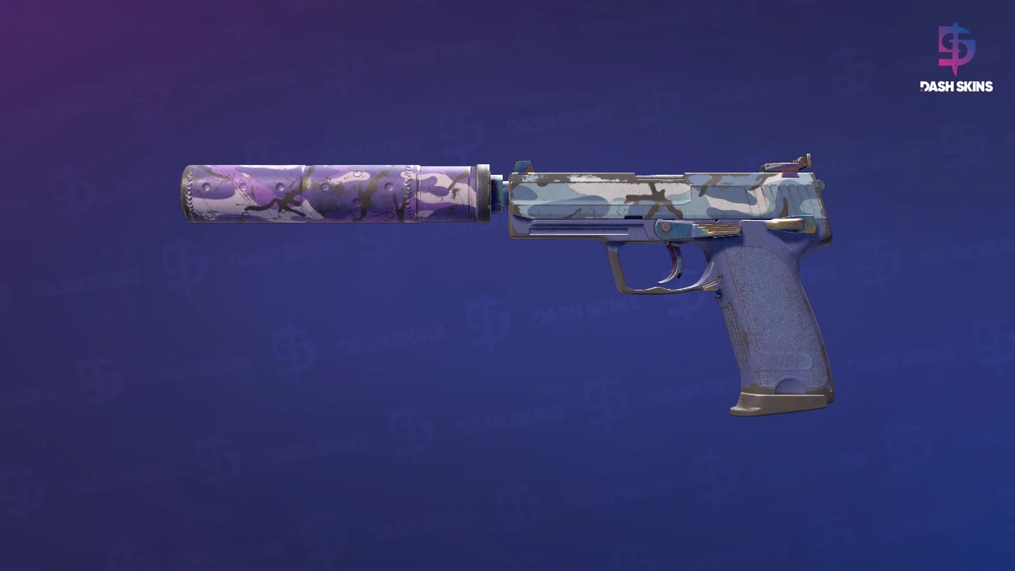 USP-S | Alpine Camo (Battle-Scarred) Screenshot Playside