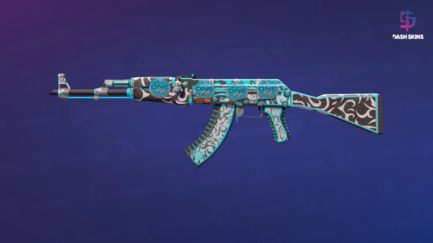 StatTrak™ AK-47 | Frontside Misty (Field-Tested) Screenshot Playside