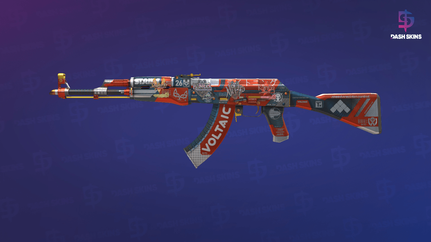 AK-47 | Bloodsport (Minimal Wear) Screenshot Playside