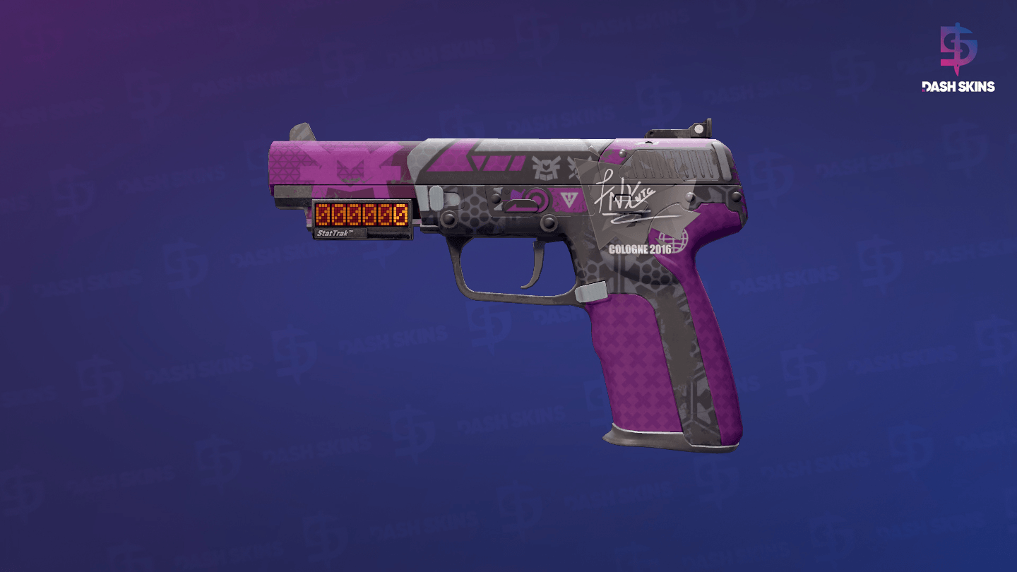 StatTrak™ Five-SeveN | Violent Daimyo (Field-Tested) Screenshot Playside