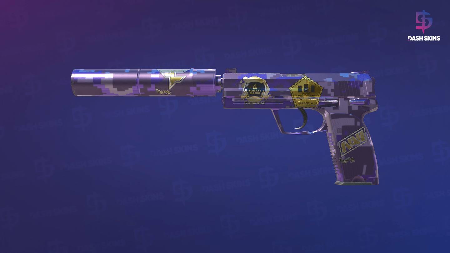 Souvenir USP-S | Purple DDPAT (Factory New) Screenshot Playside