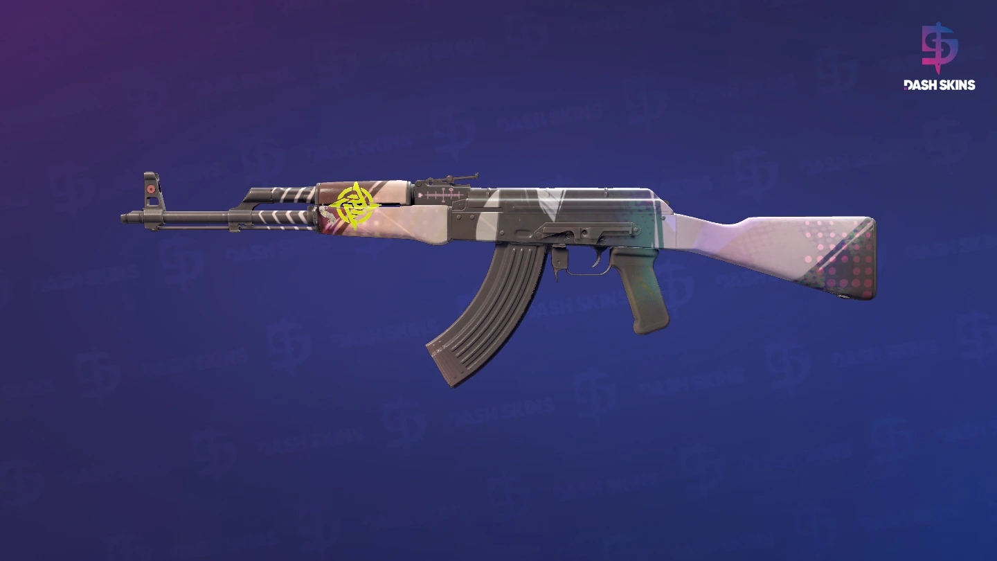 AK-47 | Crossfade (Minimal Wear) Screenshot Playside