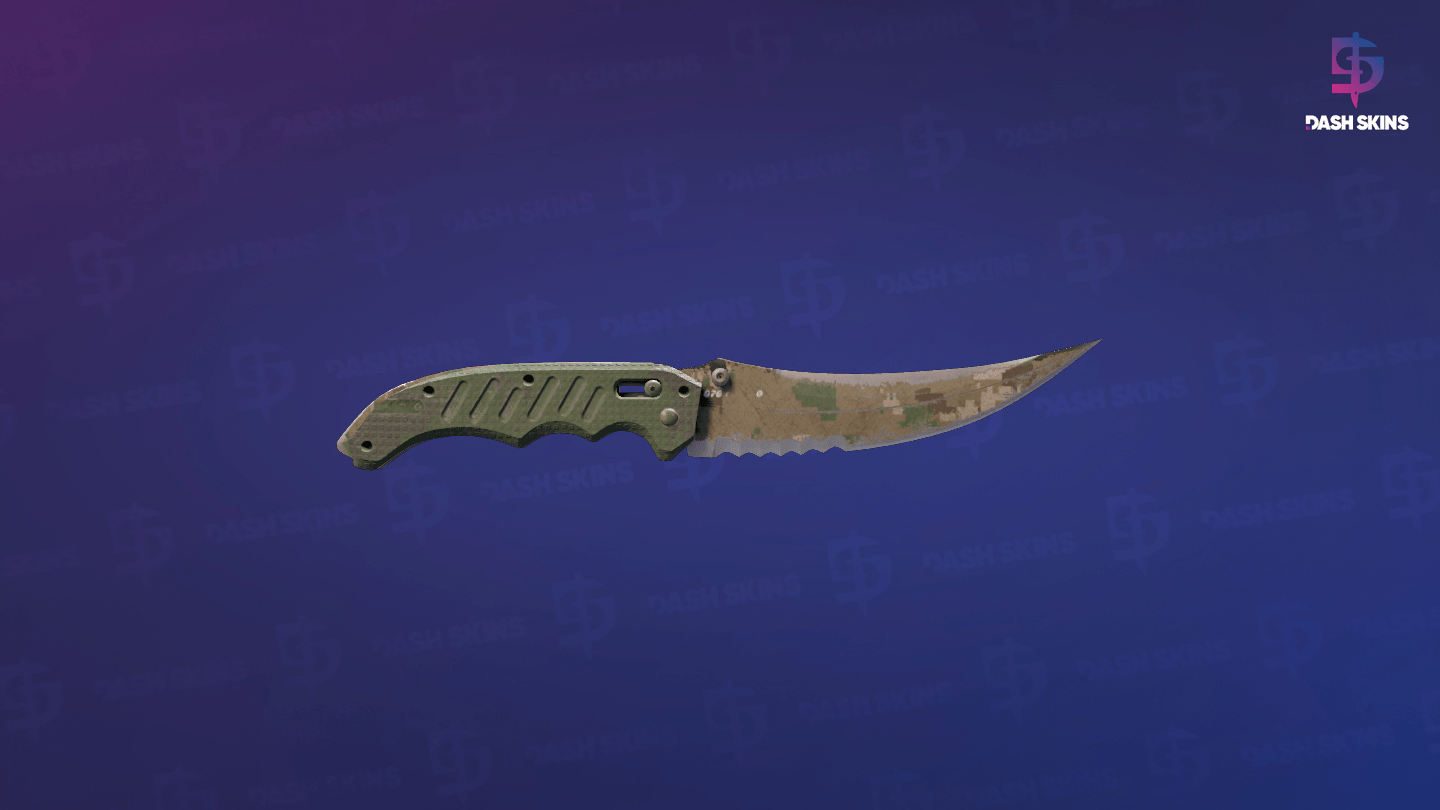 ★ Flip Knife | Forest DDPAT (Battle-Scarred) Screenshot Playside