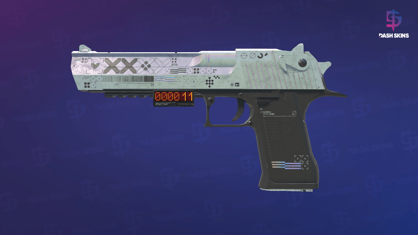 StatTrak™ Desert Eagle | Printstream (Battle-Scarred) Screenshot Playside