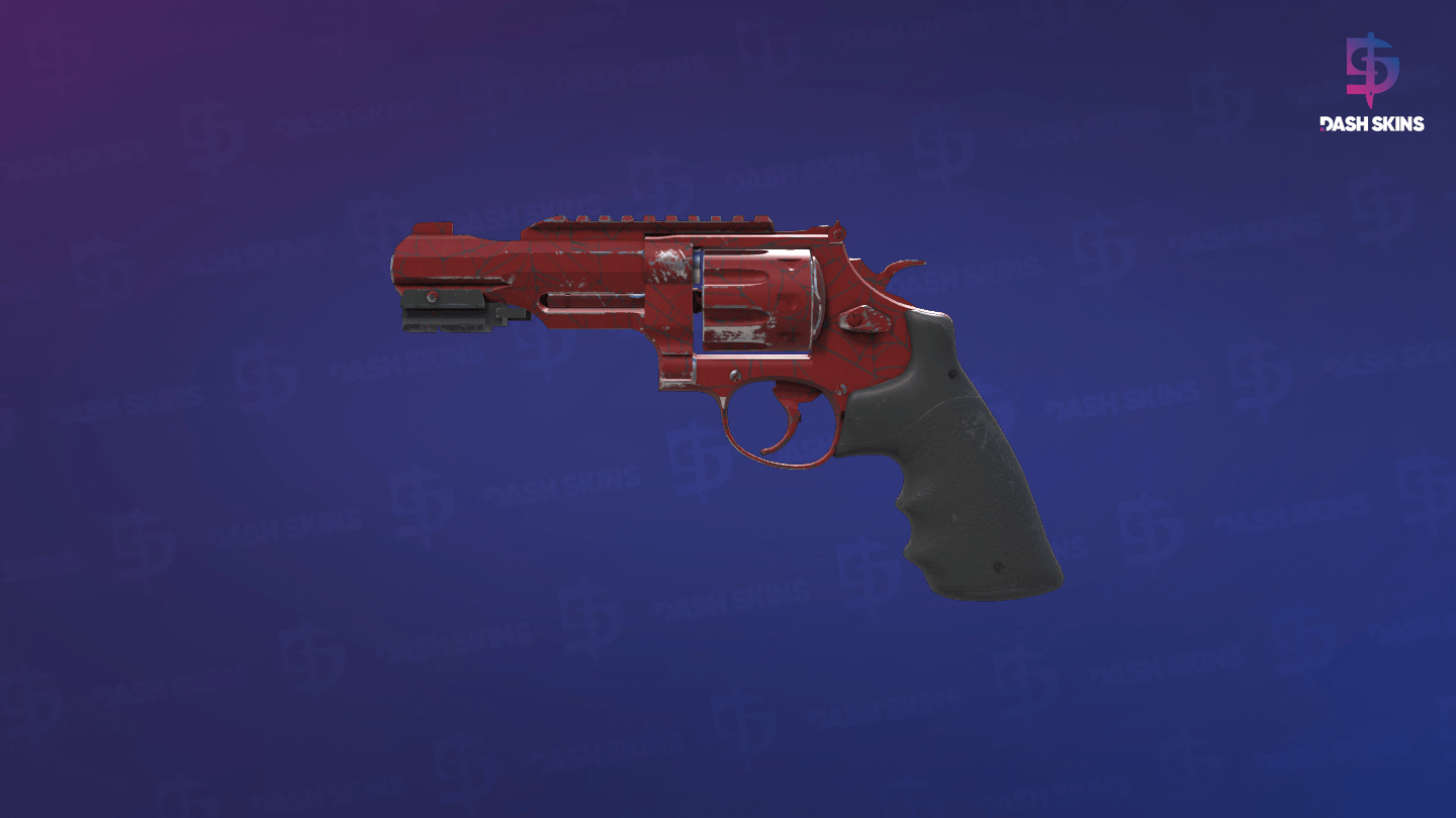 R8 Revolver | Crimson Web (Field-Tested) Screenshot Playside