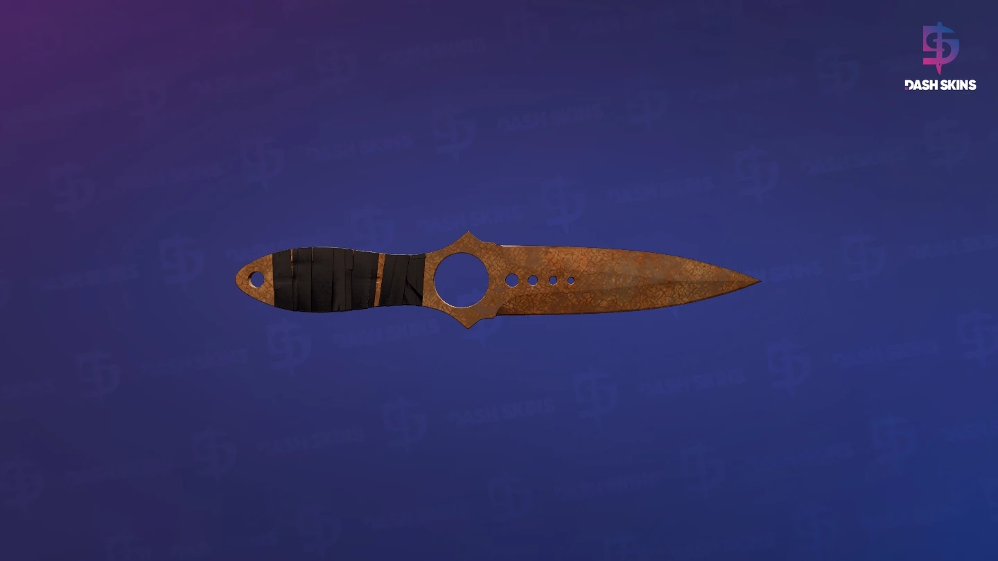 ★ Skeleton Knife | Rust Coat (Battle-Scarred) Screenshot Playside