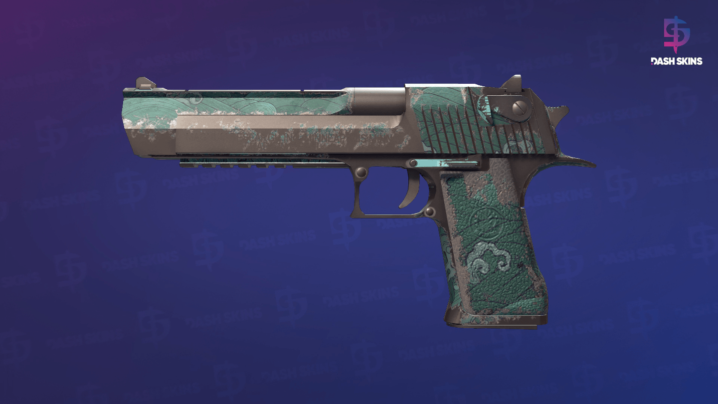 Desert Eagle | Midnight Storm (Battle-Scarred) Screenshot Playside