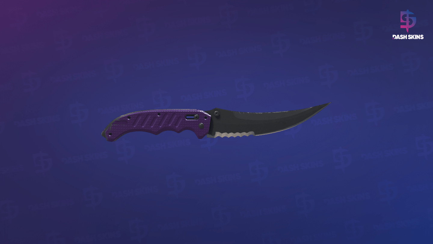 ★ Flip Knife | Ultraviolet (Field-Tested) Screenshot Playside