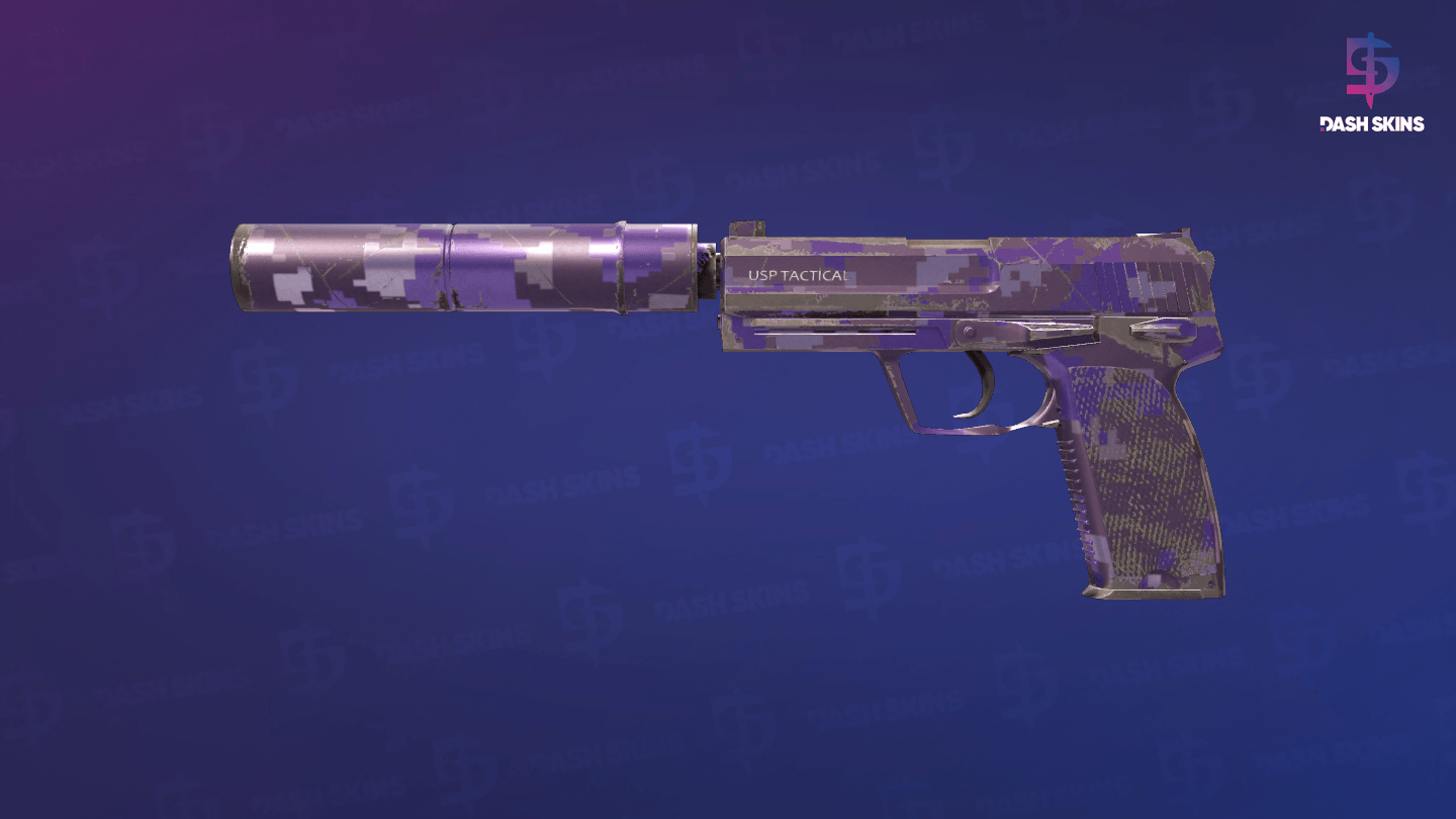 USP-S | Purple DDPAT (Field-Tested) Screenshot Playside