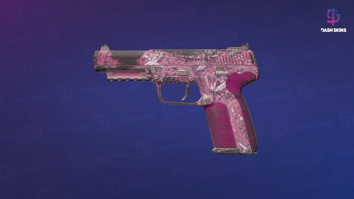 Five-SeveN | Fraise Crane (Well-Worn) Screenshot Playside